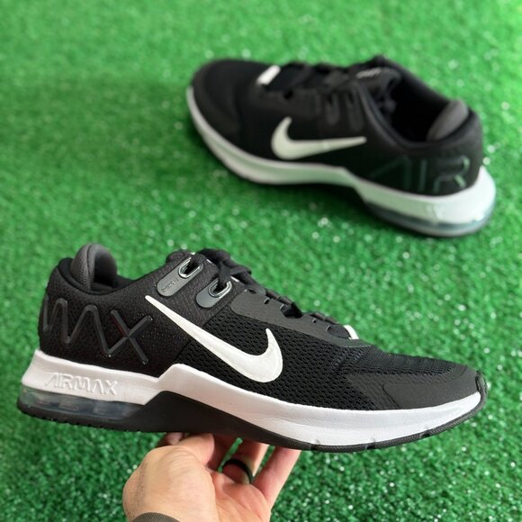 Nike Air Max Alpha Trainer 4 Mens Training Shoes Black CW3396-004 NEW Multi Sz - Picture 1 of 6